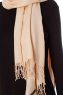 Aysel - Hijab Pashmina Beige Claro - Gülsoy