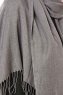 Aysel - Hijab Pashmina Gris Oscuro - Gülsoy