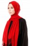 Aysel - Hijab Pashmina Rojo - Gülsoy