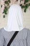 Wilda - Hijab De Algodón Blanco