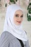 Wilda - Hijab De Algodón Blanco