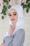 Wilda - Hijab De Algodón Blanco