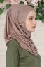 Wilda - Hijab De Algodón Taupe