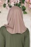 Wilda - Hijab De Algodón Taupe