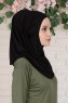 Wilda - Hijab De Algodón Negro