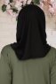 Wilda - Hijab De Algodón Negro