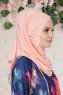 Wilda - Hijab De Algodón Rosa De Antaño