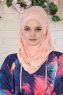 Wilda - Hijab De Algodón Rosa De Antaño