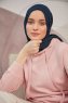 Serap - Hijab Bamboo Crash Azul Marino