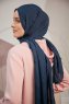 Serap - Hijab Bamboo Crash Azul Marino