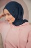 Serap - Hijab Bamboo Crash Azul Marino