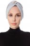 Bahar - Turbante Gris Claro