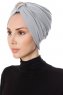 Bahar - Turbante Gris Claro