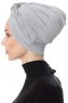 Bahar - Turbante Gris Claro