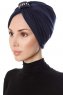 Bahar - Turbante Azul Marino