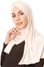 Betul - Hijab 1X Jersey Beige - Ecardin