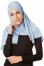 Betul - Hijab 1X Jersey Azul Claro - Ecardin