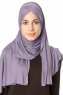 Betul - Hijab 1X Jersey Morado Oscuro - Ecardin