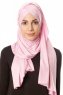 Betul - Hijab 1X Jersey Rosado - Ecardin
