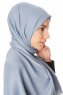 Caria - Hijab Azul Claro - Madame Polo