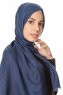 Caria - Hijab Azul Marino - Madame Polo