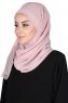Carin - Hijab Chiffon Práctico Rosa De Antaño