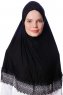 Ceylan - Hijab 2-Piece Al Amira Negro