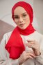Silky Plain - Hijab Rojo