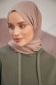 Silky Plain - Hijab Taupe
