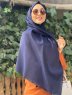 Daliya - Hijab De Jazz Azul Marino - Mirach