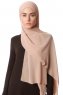 Derya - Hijab Práctico Chiffon Beige