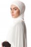Derya - Hijab Práctico Chiffon Crema