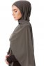 Derya - Hijab Práctico Chiffon Caqui