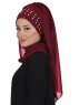 Diana Bordeaux Praktisk Hijab Sjal Ayse Turban 326206a