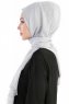 Dilsad Grå Hijab Madame Polo 130020-3