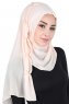 Disa - Hijab Chiffon Práctico Beige