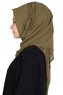 Disa - Hijab Chiffon Práctico Caqui