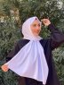 Djamila - Hijab De Algodón Blanco - Mirach