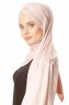 Duru - Hijab Jersey Rosa De Antaño & Taupe Claro