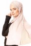 Duru - Hijab Jersey Rosa De Antaño & Taupe Claro