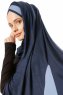 Duru - Hijab Jersey Azul Marino & Índigo