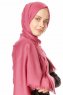 Ece - Hijab Pashmina Rosa Oscuro