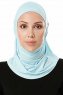 Elif - Hijab Sport Menta - Ecardin
