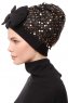 Enfleda - Turbante Negro & Gold