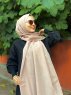 Ermina - Hijab De Algodón Taupe - Mirach