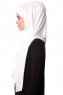 Eslem - Hijab Pile Jersey Crema - Ecardin
