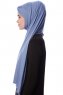 Eslem - Hijab Pile Jersey Índigo - Ecardin