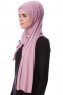 Eslem - Hijab Pile Jersey Púrpura - Ecardin