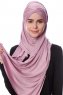 Eslem - Hijab Pile Jersey Púrpura - Ecardin