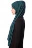 Eslem - Hijab Pile Jersey Verde Oscuro - Ecardin